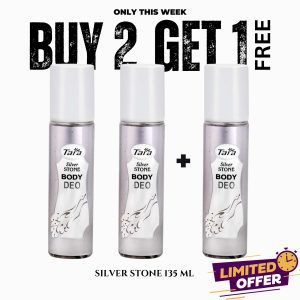 2+1 SILVER STONE BODY SPRAY | FOR HIM