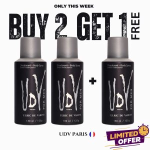 2+1 UDV PARIS BODY SPRAY | FOR HIM