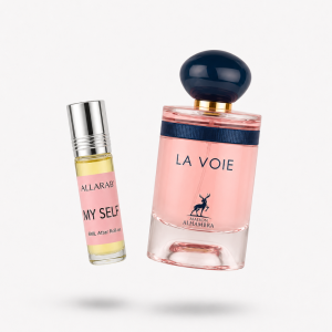 MAISON ALHAMBRA LA VOIE 100ML PERFUME + ALLARAB MYSELF 6ML ATTAR